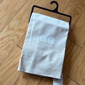 NWT. Medium Uniqlo LifeWear Cream Tote Bag